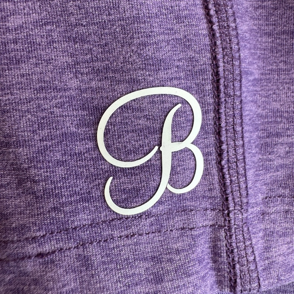 Bombshell Sportswear Tiny Waist V Front Scrunch Butt Shorts Violet Size Small - Picture 9 of 12
